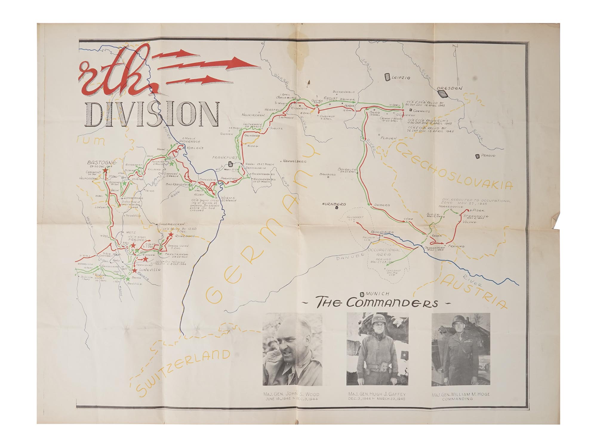 COLLECTION OF WWII ERA DOCS PRINT MAPS NEWSPAPERS PIC-5